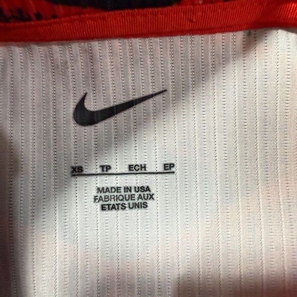 Nike Pro Elite Half Zip Jacket Womens XS Red Kenya Africa Pullover Track Running - Picture 3 of 11